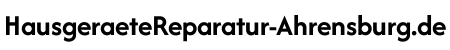 Hausgeräte Reparatur Ahrensburg